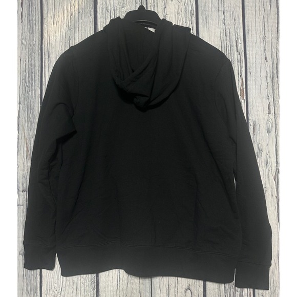 Harley-Davidson Womens Size 1W Full Zip Hoodie Black Bar Shield Logo Fleece NEW - Picture 2 of 7